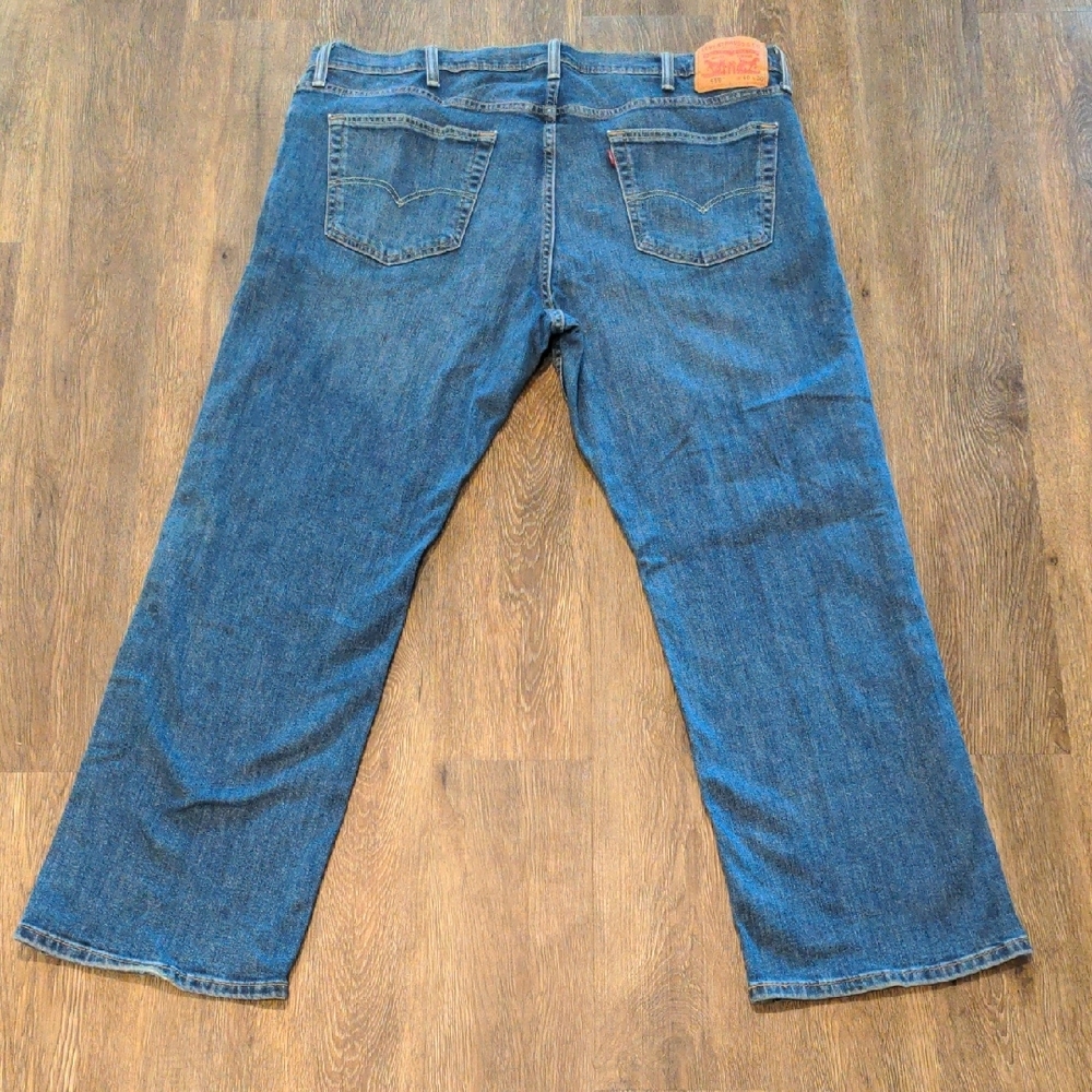 Levi's Men's 559 Relaxed Straight Fit Blue Jeans W40 L30 - Picture 4 of 7